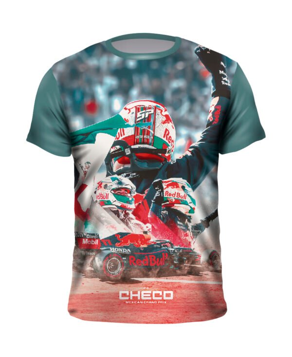 REMERA CHECO PÉREZ FÓRMULA 1 - Imagen 1