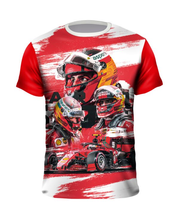 REMERA CARLOS SAINZ FÓRMULA 1 - Imagen 1