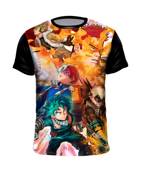 REMERA MY HERO ACADEMIA - Imagen 1