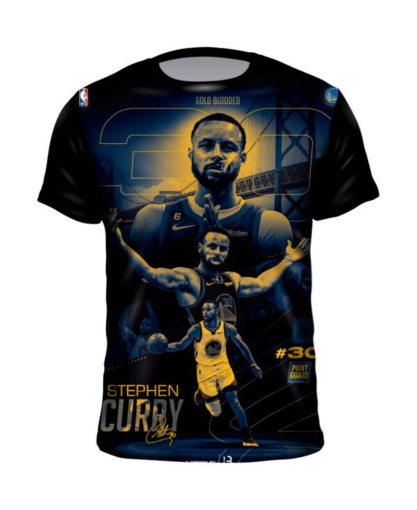 REMERA STEPHEN CURRY GOLDEN STATE WARRIOS - Imagen 1