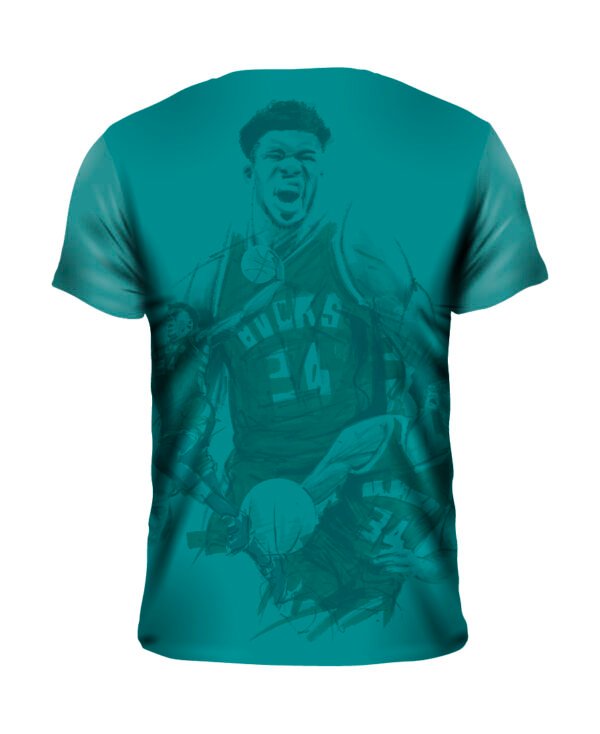 REMERA GIANNIS ANTETOKOUNMPO MILWAKEE BUCKS - Imagen 2